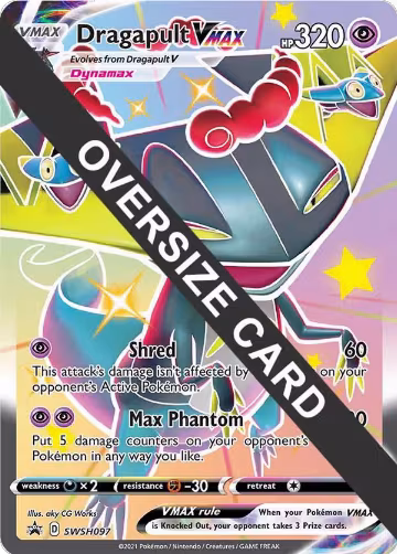 Dragapult VMAX - SWSH097 (SWSH097), Jumbo Cards — Pokémon card price