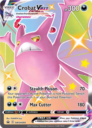Crobat VMAX - SWSH099 (SWSH099), Sword & Shield Promo Cards — Pokémon card price