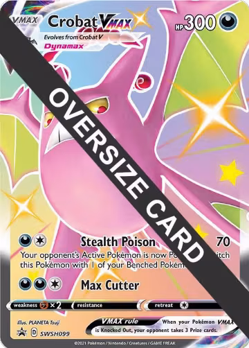 Crobat VMAX - SWSH099 (SWSH099), Jumbo Cards — Pokémon card price