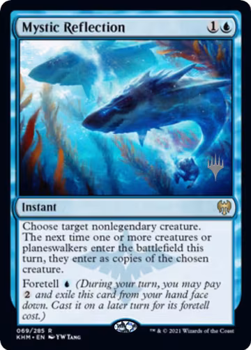 Mystic Reflection (69), Promo Pack: Kaldheim — Magic card price