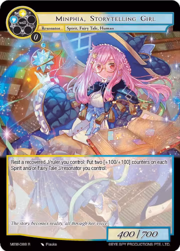 Minphia, Storytelling Girl (MSW-088), The Magic Stone War - Zero — Force of Will card price