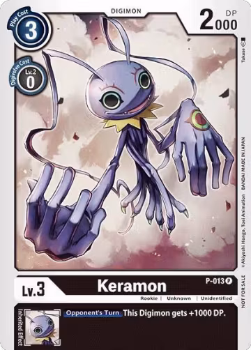 Keramon - P-013 (P-013 P), Digimon Promotion Cards — Digimon card price