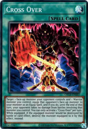 Cross Over (OP15-EN007), OTS Tournament Pack 15 — Yu-Gi-Oh! card price