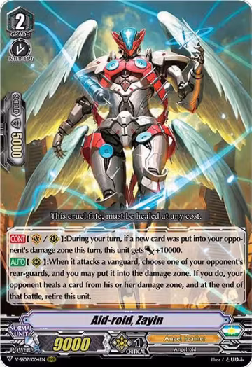 Aid-roid, Zayin (V-SS07/004EN), V-SS07: Clan Selection Plus Vol.1 — Vanguard card price