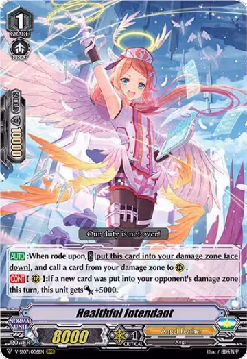 Healthful Intendant (V-SS07/006EN), V-SS07: Clan Selection Plus Vol.1 — Vanguard card price
