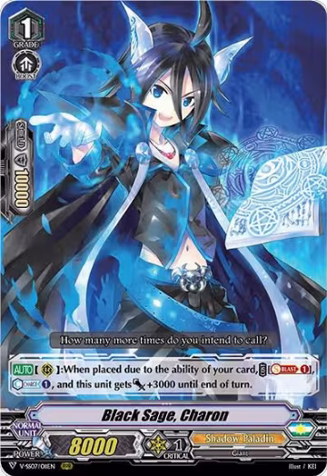 Black Sage, Charon (V-SS07/011EN), V-SS07: Clan Selection Plus Vol.1 — Vanguard card price
