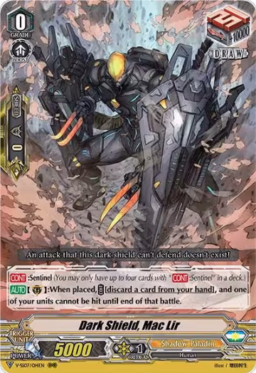 Dark Shield, Mac Lir (V-SS07/014EN), V-SS07: Clan Selection Plus Vol.1 — Vanguard card price