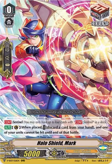 Halo Shield, Mark (V-SS07/021EN), V-SS07: Clan Selection Plus Vol.1 — Vanguard card price