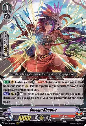 Savage Shooter (V-SS07/024EN), V-SS07: Clan Selection Plus Vol.1 — Vanguard card price