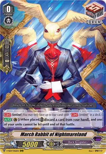 March Rabbit of Nightmareland (V-SS07/056EN), V-SS07: Clan Selection Plus Vol.1 — Vanguard card price