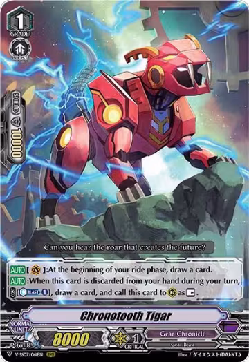 Chronotooth Tigar (V-SS07/061EN), V-SS07: Clan Selection Plus Vol.1 — Vanguard card price
