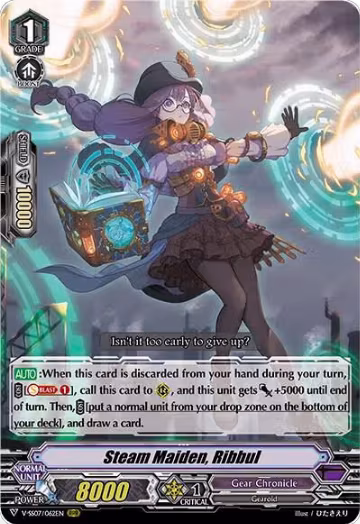 Steam Maiden, Ribbul (V-SS07/062EN) — card price