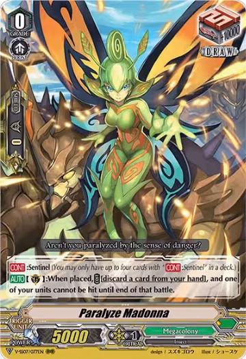 Paralyze Madonna (V-SS07/077EN), V-SS07: Clan Selection Plus Vol.1 — Vanguard card price