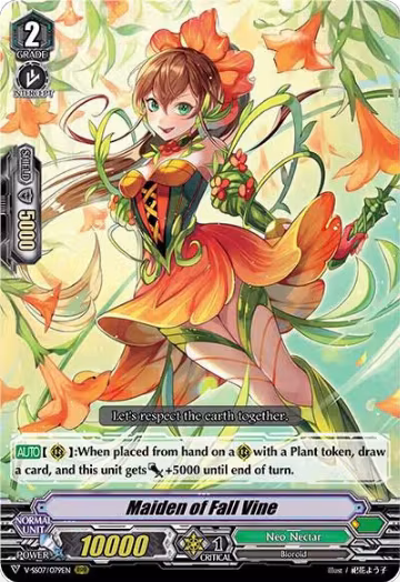 Maiden of Fall Vine (V-SS07/079EN), V-SS07: Clan Selection Plus Vol.1 — Vanguard card price