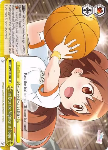 I'm Even the Mightiest at Hoops! (MR/W59-E027 CR), Magia Record: Puella Magi Madoka Magica [Side Story] (Mobile) — Weiß Schwarz card price