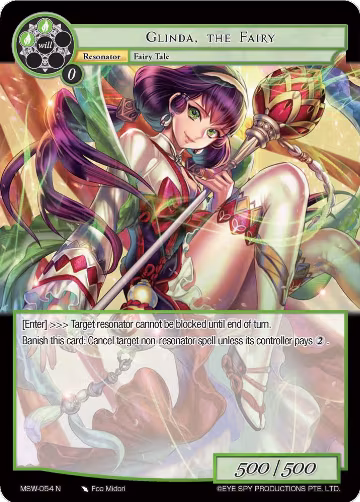 Glinda, the Fairy (MSW-054), The Magic Stone War - Zero — Force of Will card price