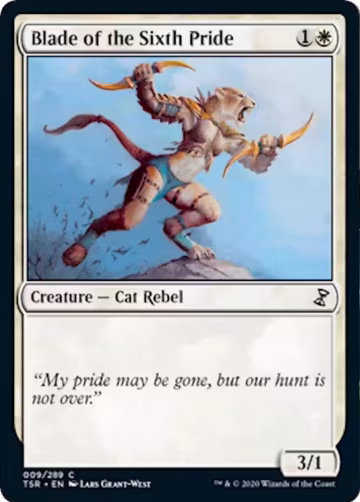 Blade of the Sixth Pride (9), Time Spiral: Remastered — Magic card price