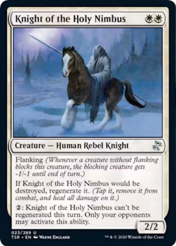 Knight of the Holy Nimbus (23), Time Spiral: Remastered — Magic card price
