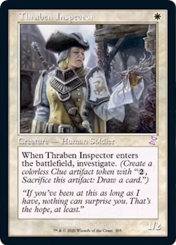 Thraben Inspector (305), Time Spiral: Remastered — Magic card price