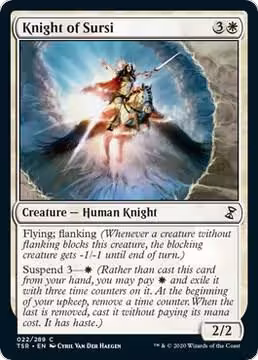 Knight of Sursi (22), Time Spiral: Remastered — Magic card price