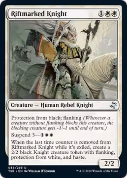 Riftmarked Knight (38), Time Spiral: Remastered — Magic card price