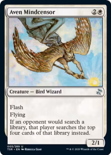 Aven Mindcensor (5), Time Spiral: Remastered — Magic card price