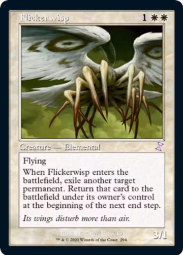 Flickerwisp (294), Time Spiral: Remastered — Magic card price