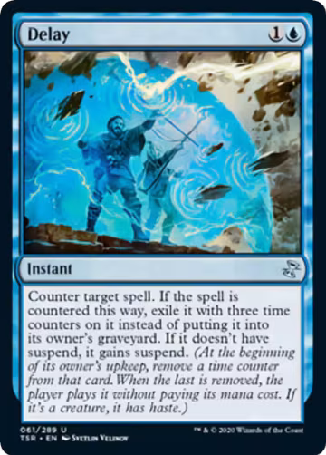 Delay (61), Time Spiral: Remastered — Magic card price
