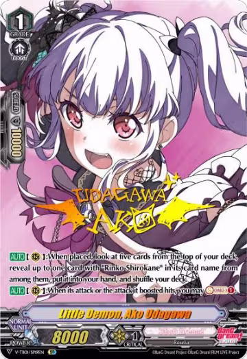 Little Demon, Ako Udagawa (SP) (V-TB01/SP19EN), V-TB01: BanG Dream! FILM LIVE — Vanguard card price