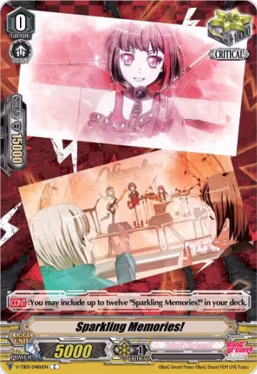 Sparkling Memories! (B) (Afterglow) (V-TB01/048bEN), V-TB01: BanG Dream! FILM LIVE — Vanguard card price