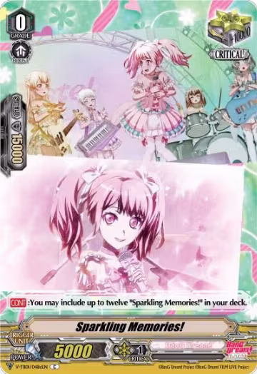 Sparkling Memories! (C) (Pastel*Palettes) (Parallel Foil) (V-TB01/048cEN), V-TB01: BanG Dream! FILM LIVE — Vanguard card price