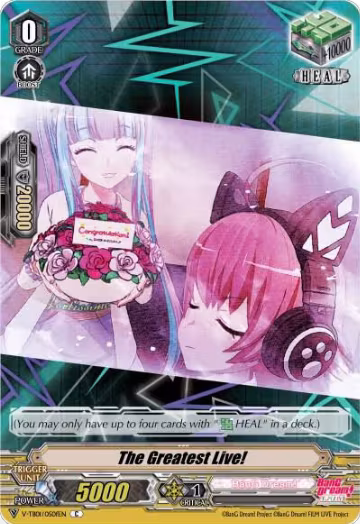 The Greatest Live! (F) (RAISE A SUILEN) (V-TB01/050fEN), V-TB01: BanG Dream! FILM LIVE — Vanguard card price