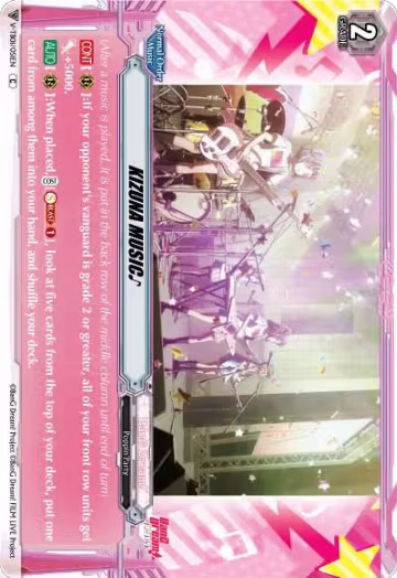 KIZUNA MUSIC (Parallel Foil) (V-TB01/051EN), V-TB01: BanG Dream! FILM LIVE — Vanguard card price