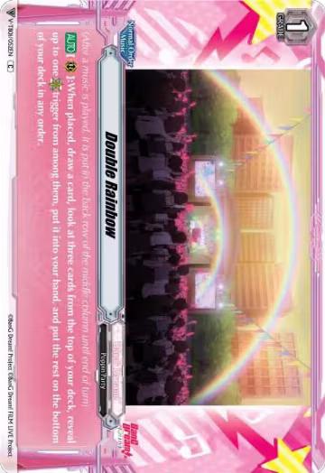 Double Rainbow (Parallel Foil) (V-TB01/052EN), V-TB01: BanG Dream! FILM LIVE — Vanguard card price