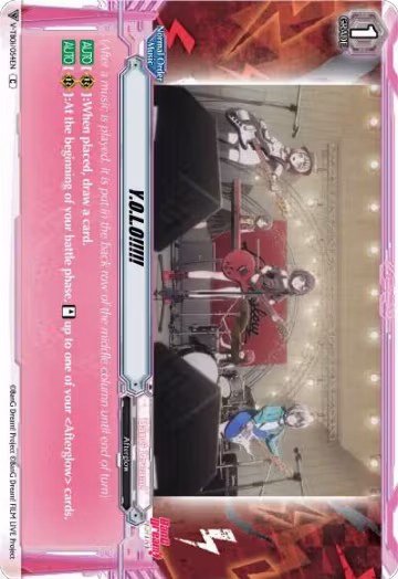 Y.O.L.O!!!!! (V-TB01/054EN), V-TB01: BanG Dream! FILM LIVE — Vanguard card price