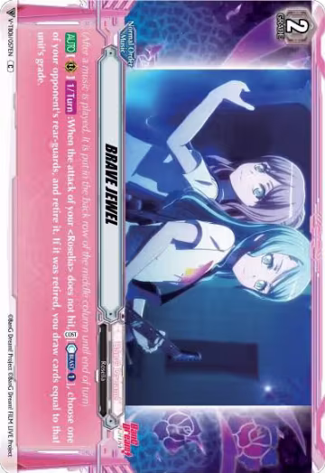 BRAVE JEWEL (V-TB01/057EN), V-TB01: BanG Dream! FILM LIVE — Vanguard card price