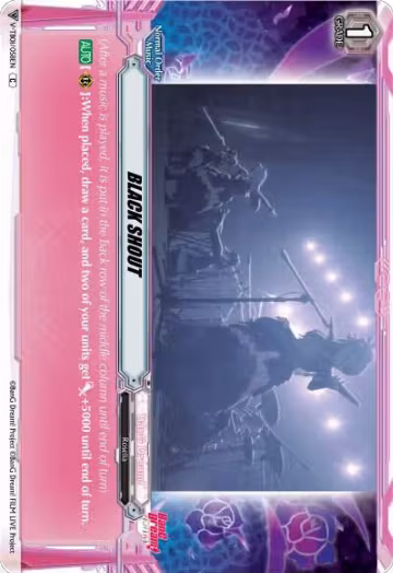 BLACK SHOUT (Parallel Foil) (V-TB01/058EN), V-TB01: BanG Dream! FILM LIVE — Vanguard card price