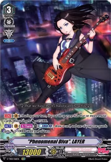 "Phenomenal Diva", LAYER (V-TB01/061EN), V-TB01: BanG Dream! FILM LIVE — Vanguard card price