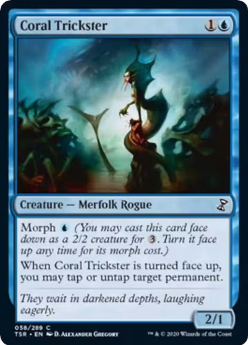 Coral Trickster (58), Time Spiral: Remastered — Magic card price