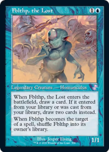 Fblthp, the Lost (308), Time Spiral: Remastered — Magic card price