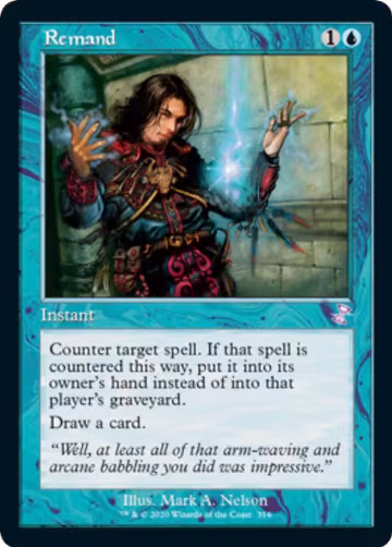 Remand (316), Time Spiral: Remastered — Magic card price