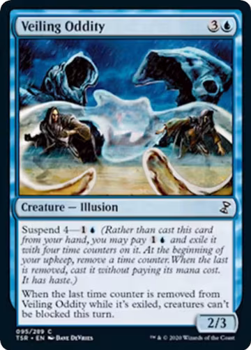 Veiling Oddity (95), Time Spiral: Remastered — Magic card price