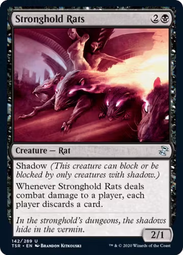 Stronghold Rats (142), Time Spiral: Remastered — Magic card price