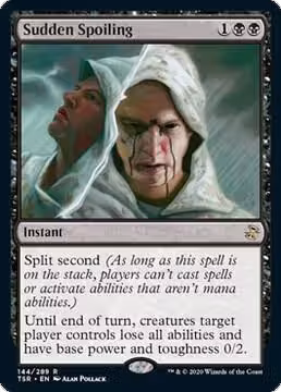 Sudden Spoiling (144), Time Spiral: Remastered — Magic card price