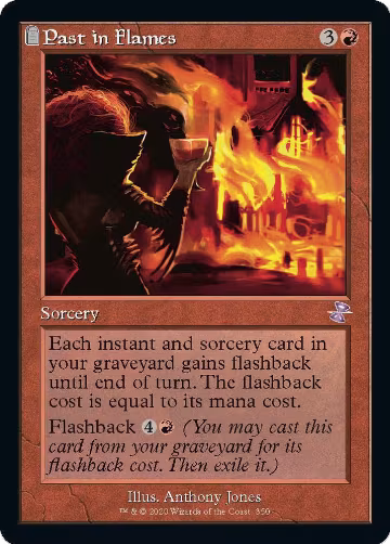 Past in Flames (350), Time Spiral: Remastered — Magic card price