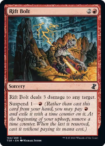 Rift Bolt (184), Time Spiral: Remastered — Magic card price