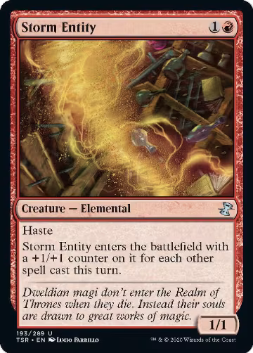 Storm Entity (193), Time Spiral: Remastered — Magic card price