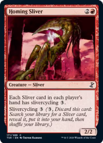 Homing Sliver (171), Time Spiral: Remastered — Magic card price