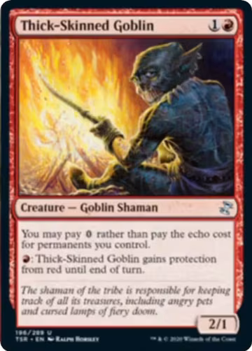 Thick-Skinned Goblin (196), Time Spiral: Remastered — Magic card price