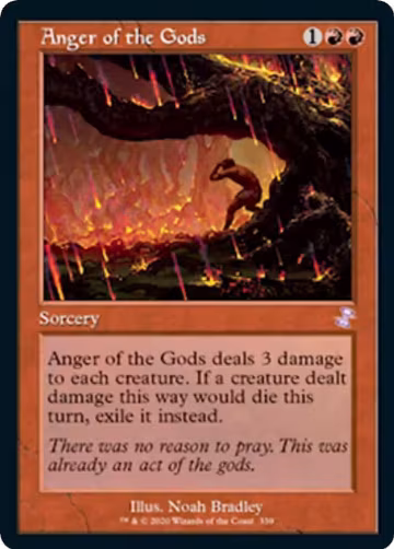 Anger of the Gods (339), Time Spiral: Remastered — Magic card price